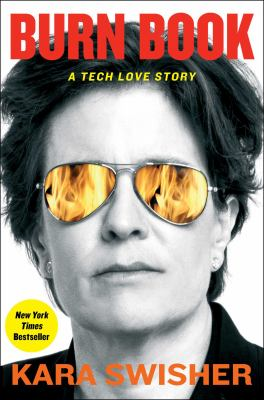 Cover image with woman wearing mirrored glasses reflecting flames.