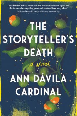 Book cover with title The Storyteller's Death