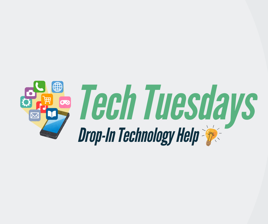 Tech Tuesdays at the library 